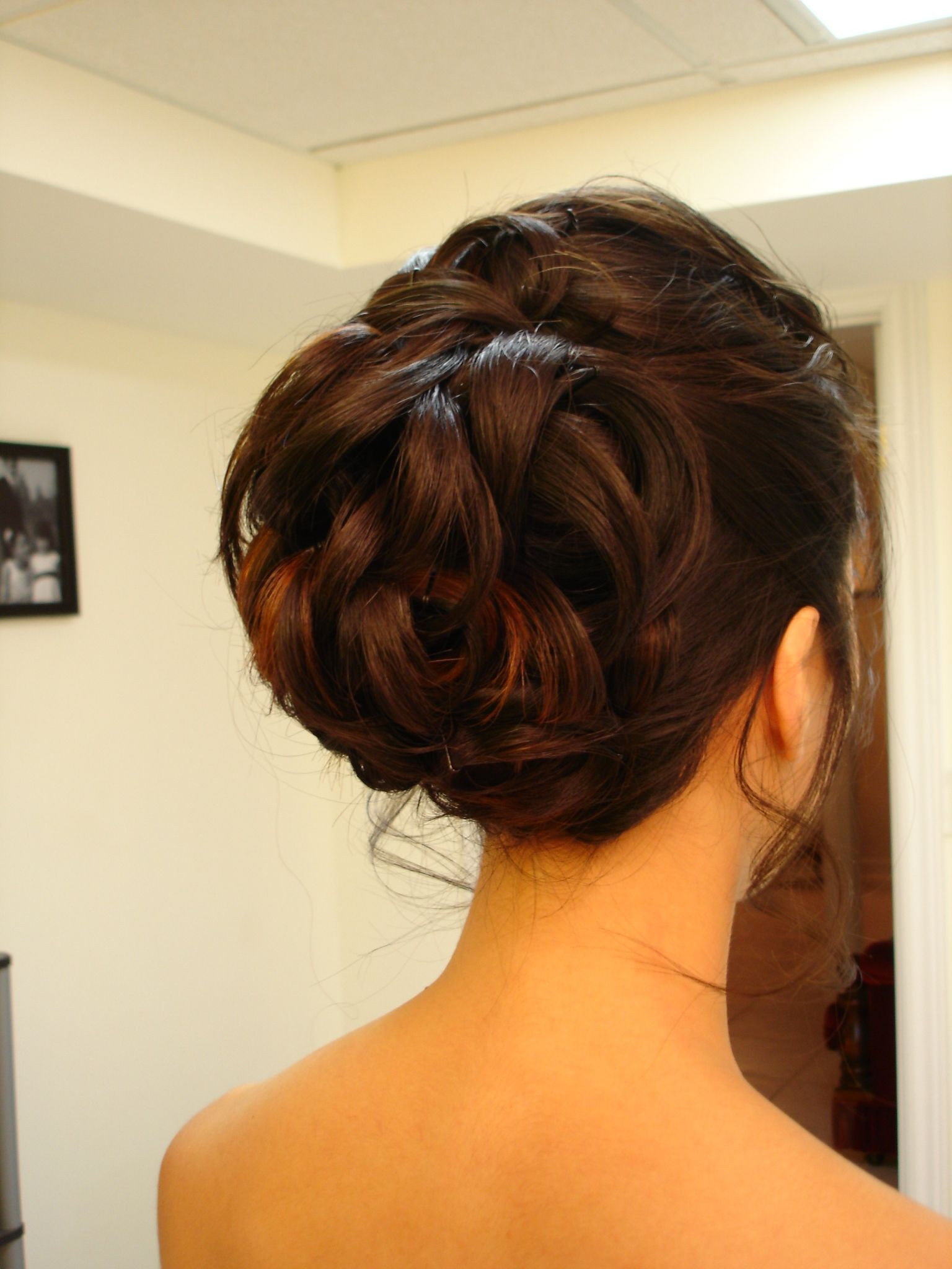 Prom Hairstyle Crossword
 Formal Wedding Updo creations