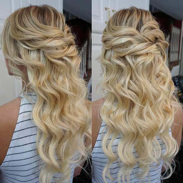 Prom Hairstyle Half Updos
 31 Half Up Half Down Prom Hairstyles Page 2 of 3