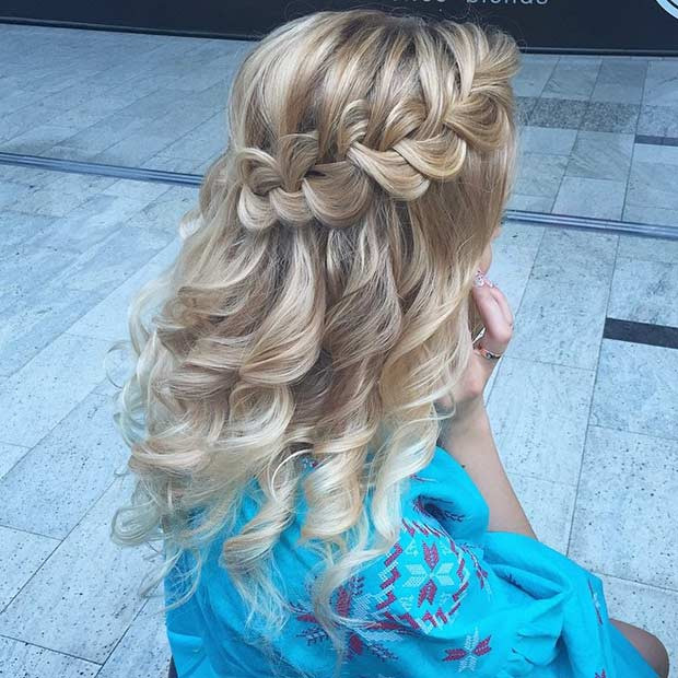 Prom Hairstyle Half Updos
 31 Half Up Half Down Prom Hairstyles Page 3 of 3