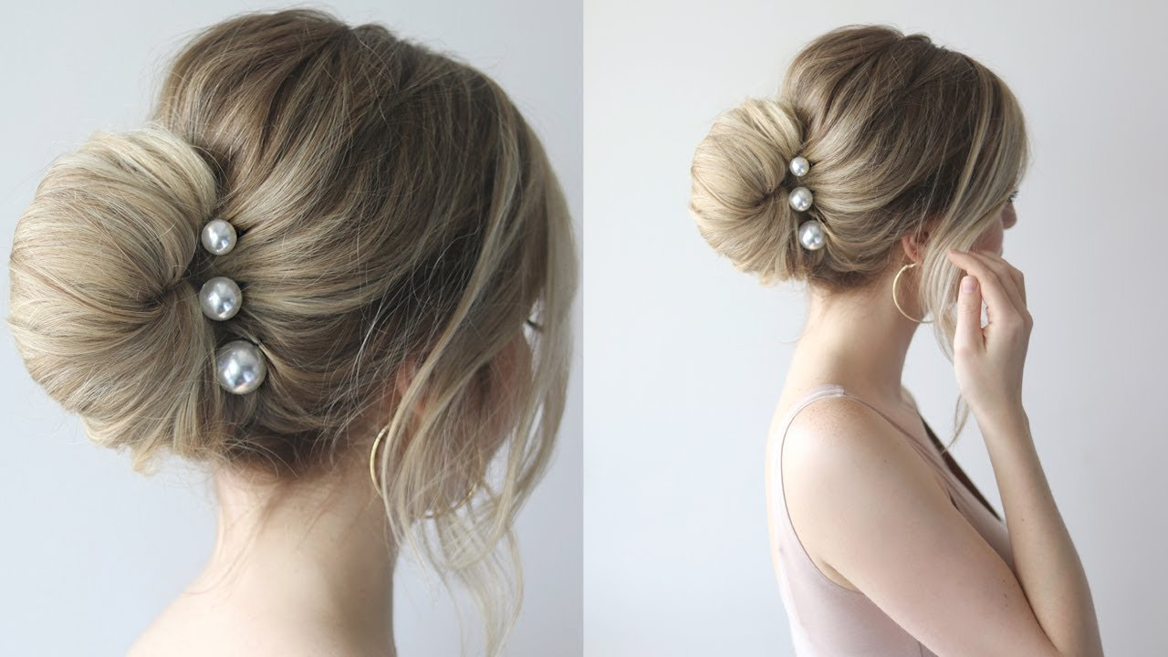 Prom Hairstyles Buns
 HOW TO SIMPLE BUN