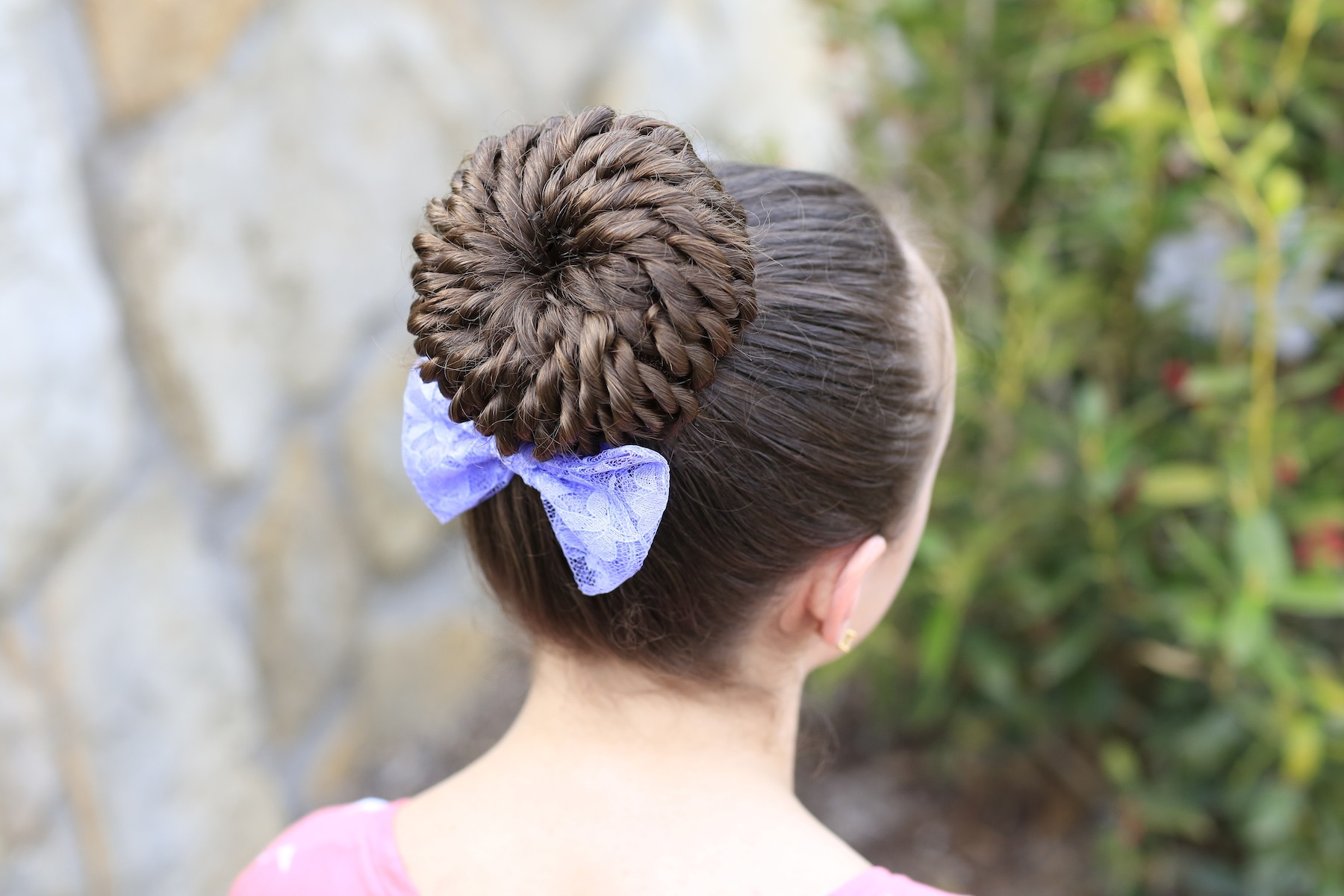 Prom Hairstyles Buns
 Rope Twist Pinwheel Bun Prom Hairstyles