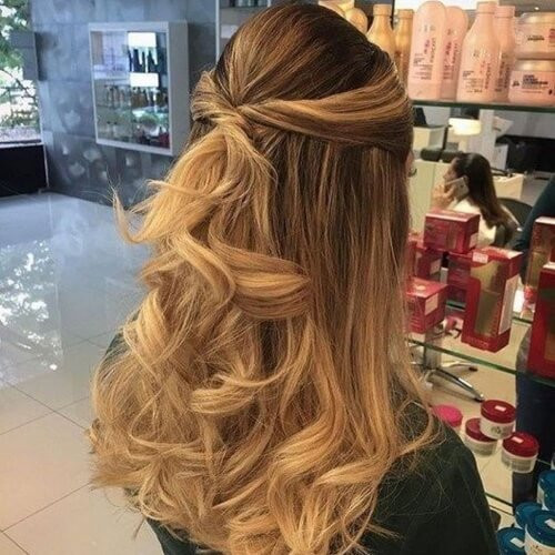 Prom Hairstyles For Short Hair Half Up Half Down
 50 Half Up Half Down Hairstyles You ll Totally Love