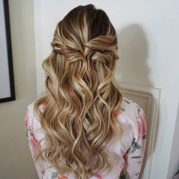 Prom Hairstyles For Short Hair Half Up Half Down
 31 Half Up Half Down Prom Hairstyles