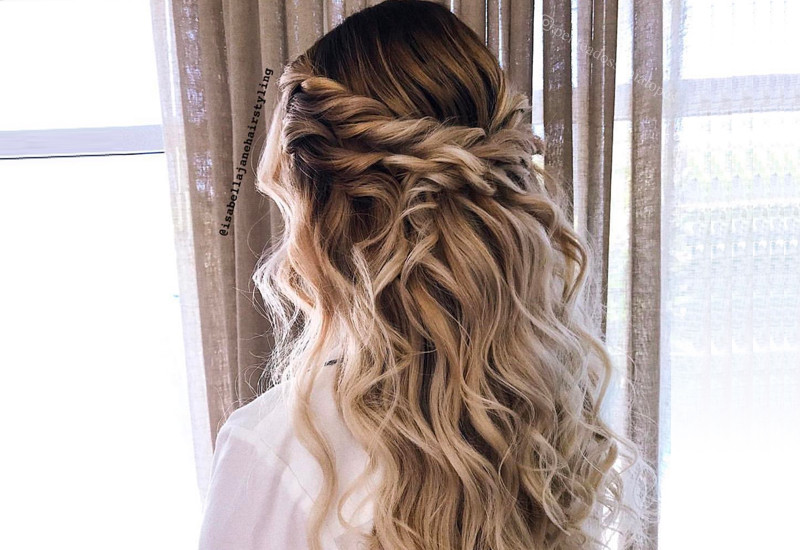 Prom Hairstyles For Short Hair Half Up Half Down
 27 Prettiest Half Up Half Down Prom Hairstyles for 2019