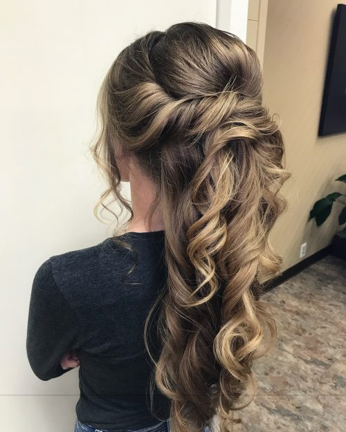 Prom Hairstyles For Thick Hair
 30 Prettiest Prom Updos for Long Hair for 2020