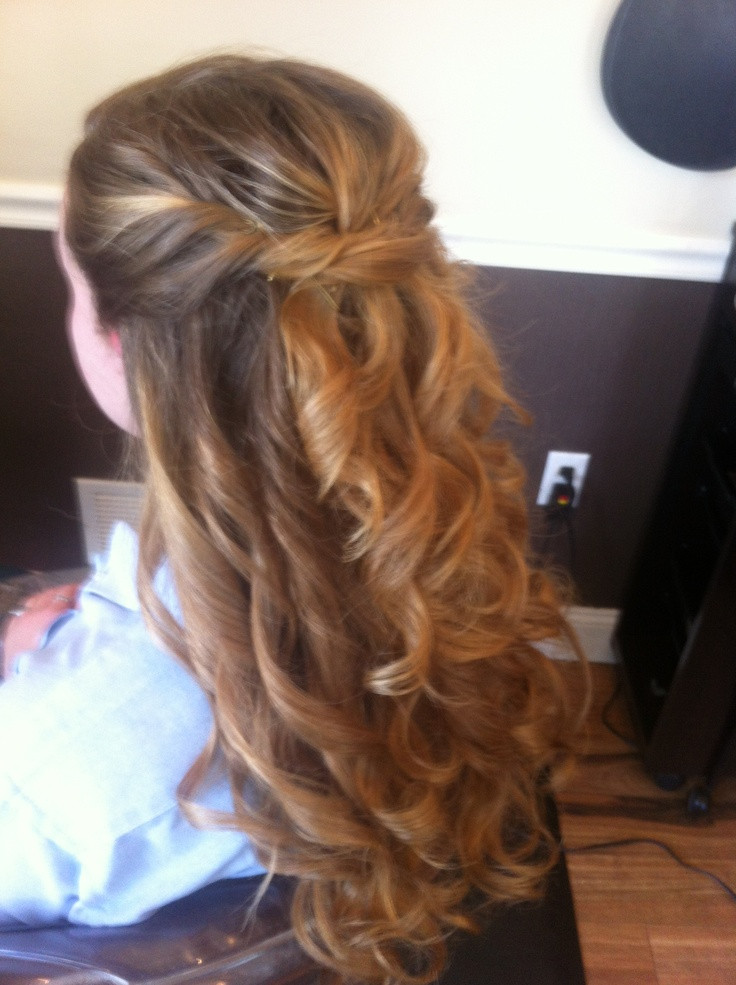 Prom Hairstyles Half Up Do
 17 Best images about Hair Updos on Pinterest