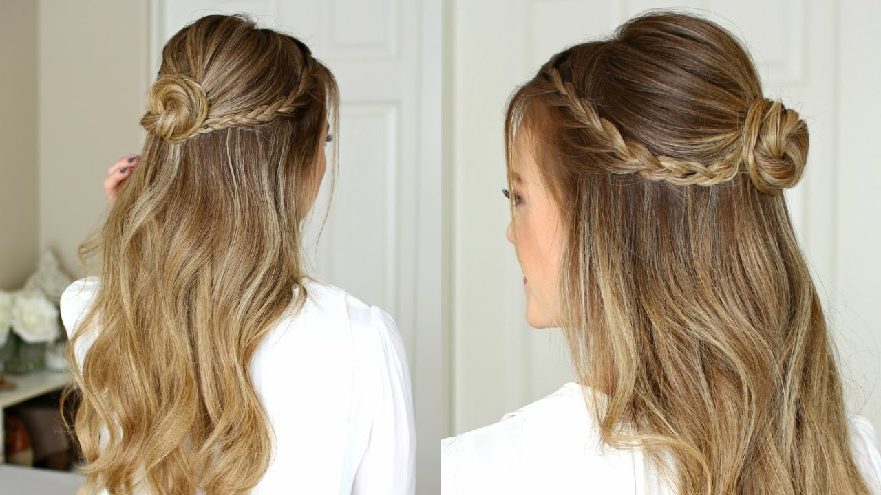 Prom Hairstyles Half Updos
 Easy Half Up Prom Hairstyle