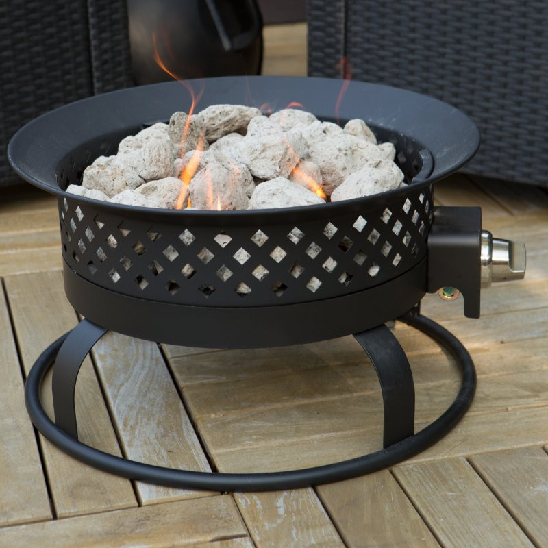 Propane Deck Fire Pit
 Propane Fire Pit Portable Home Outdoor Deck Patio Yard