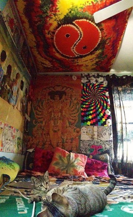 Psychedelic Bedroom Decor
 trippy bedroom