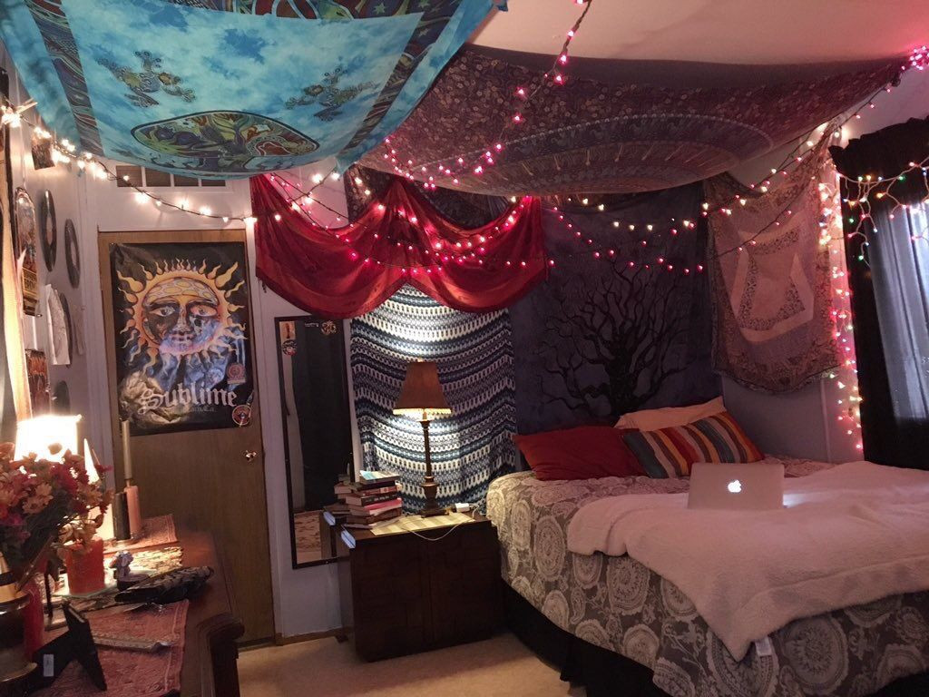 Psychedelic Bedroom Decor
 Trippy Rooms on