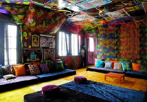 Psychedelic Bedroom Decor
 17 Best images about bedroom on Pinterest