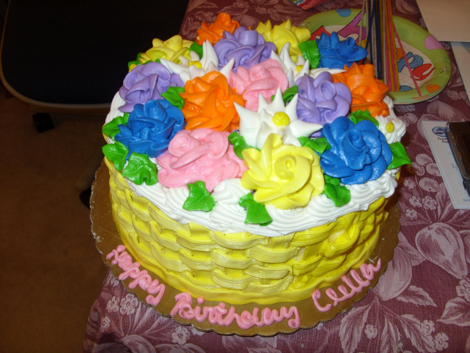 Publix Bakery Birthday Cakes
 Publix Sunflower Cup Cakes