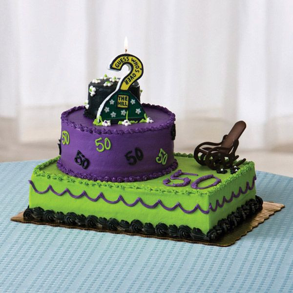 Publix Cakes Birthday
 Rockin at 50 via Publix