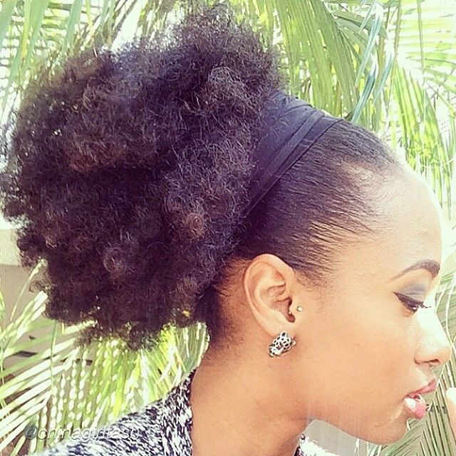 Puff Hairstyles For Natural Hair
 Puff Hairstyles For Black Women