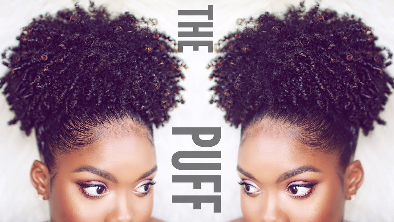 Puff Hairstyles For Natural Hair
 How To