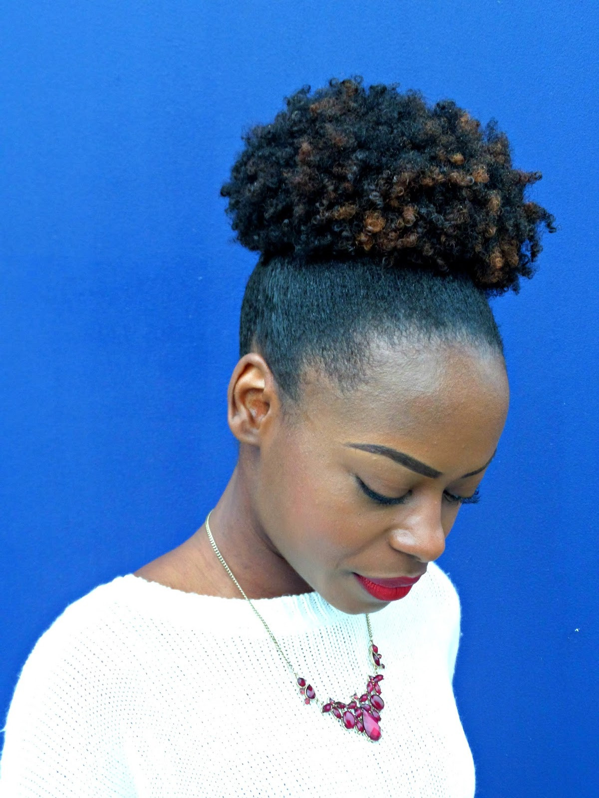 Puff Hairstyles For Natural Hair
 4C Hair Care Different High Puff Styles