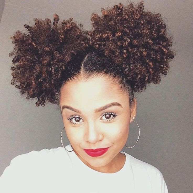 Puff Hairstyles For Natural Hair
 640 best images about Hair inspiration BUNS & PUFFS on