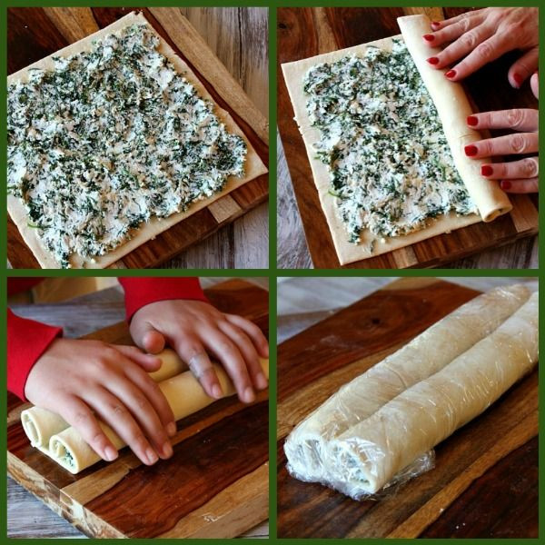 Puff Pastry Appetizers Make Ahead
 Spinach Palmiers Recipe