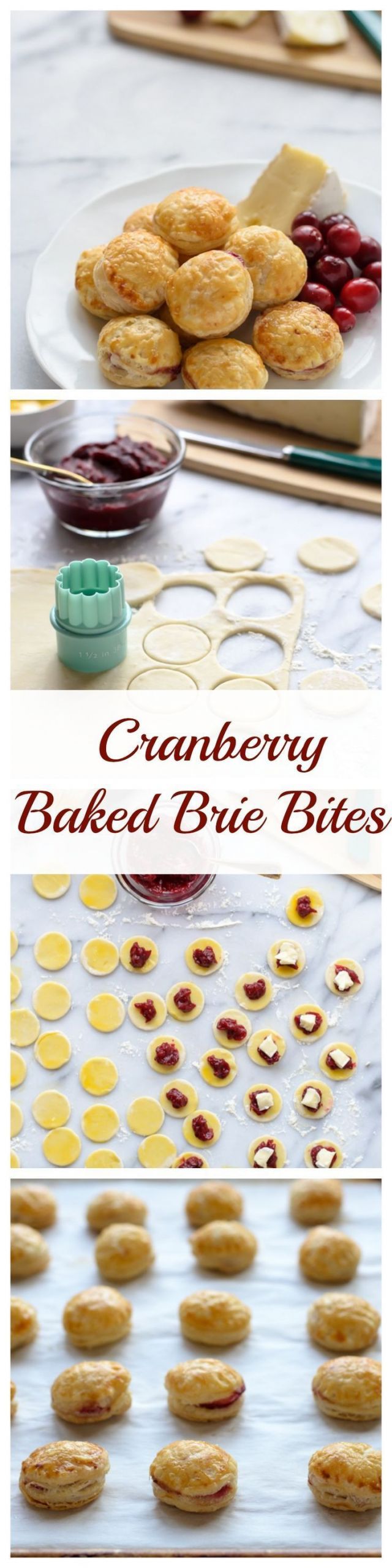 Puff Pastry Appetizers Make Ahead
 Cranberry Baked Brie Puff Pastry Bites Each one is like a