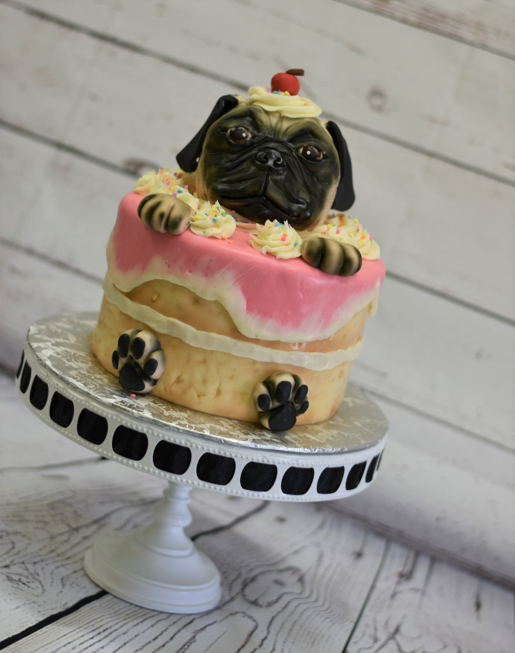 Pug Birthday Cake
 Birthday