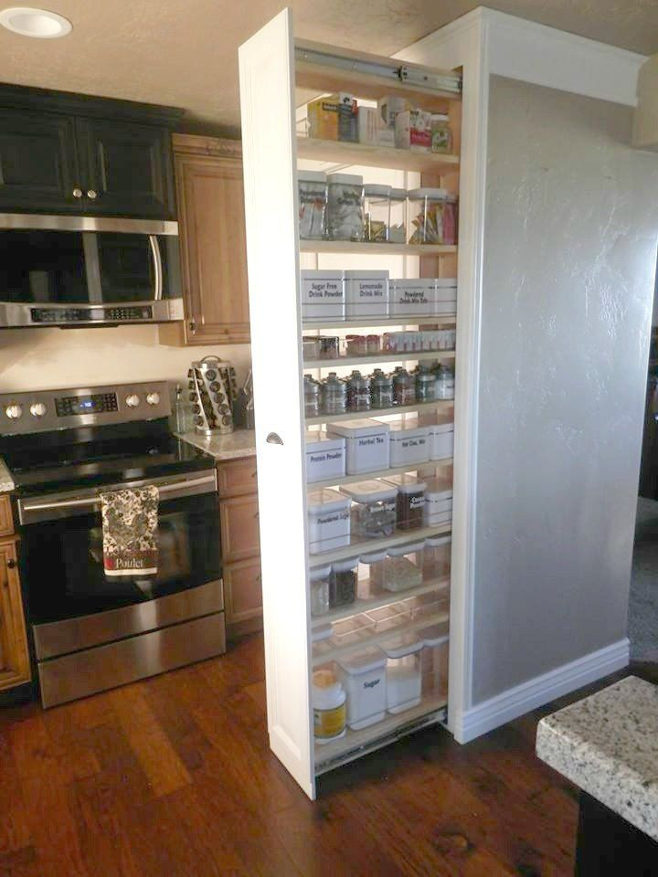 Pull Out Kitchen Storage
 The 25 best Pull out pantry ideas on Pinterest
