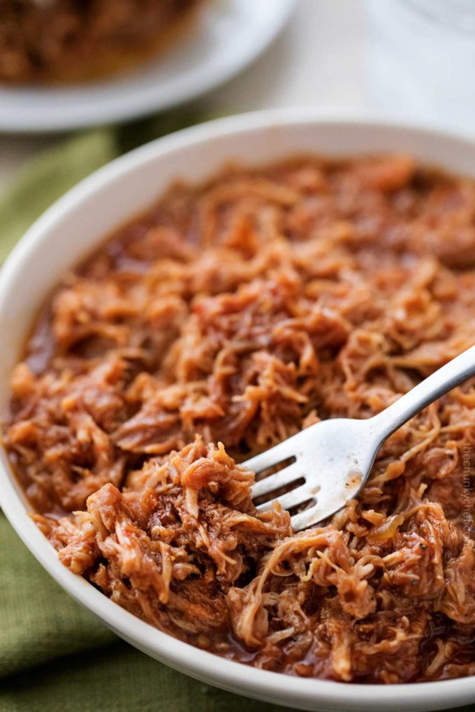 Pulled Pork Loin Instant Pot
 Instant Pot Pulled Pork 4 ingre nts The Chunky Chef