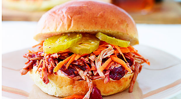 Pulled Turkey Sandwiches
 Barbecue Pulled Turkey Sandwiches Recipe — Dishmaps