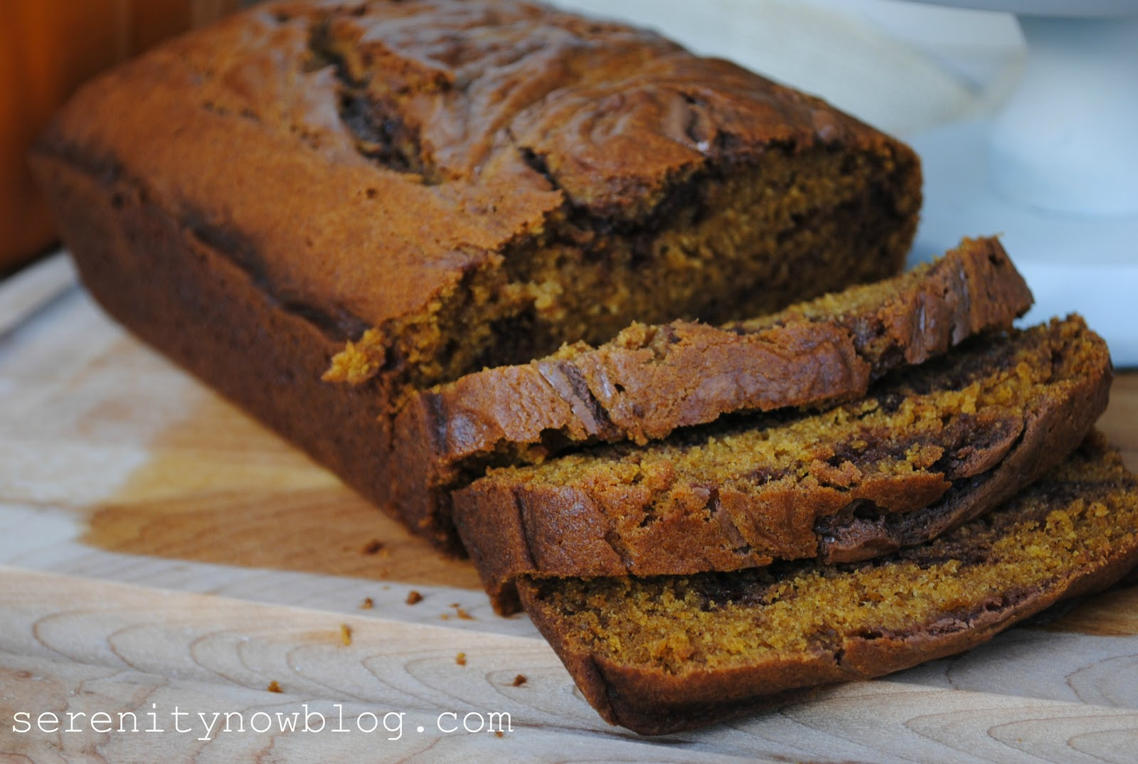 Pumpkin Cheesecake Bread
 Serenity Now Nutella Pumpkin Cheesecake Bread Recipe