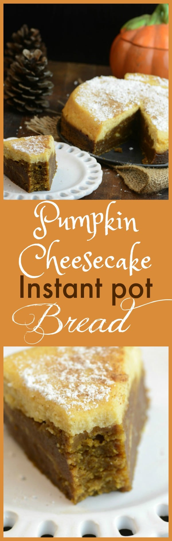 Pumpkin Cheesecake Bread
 Pumpkin Cheesecake Instant Pot Bread Adventures of a Nurse