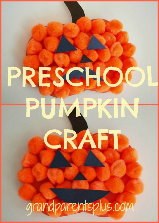 Pumpkin Craft Ideas Preschool
 Preschool Pumpkin Craft GrandparentsPlus