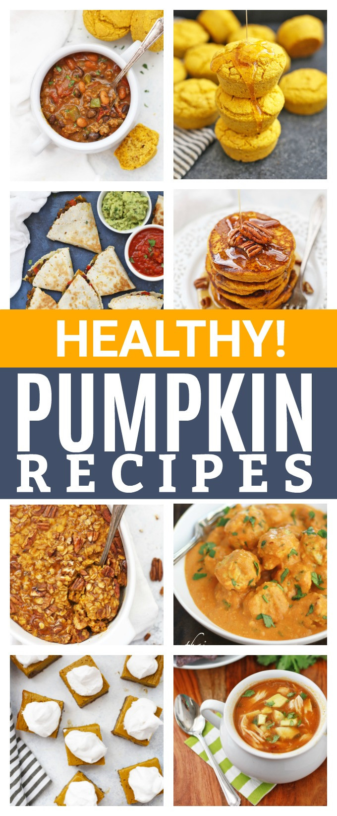 Pumpkin Recipes Healthy
 The BEST Healthy Pumpkin Recipes to Make This Season • e