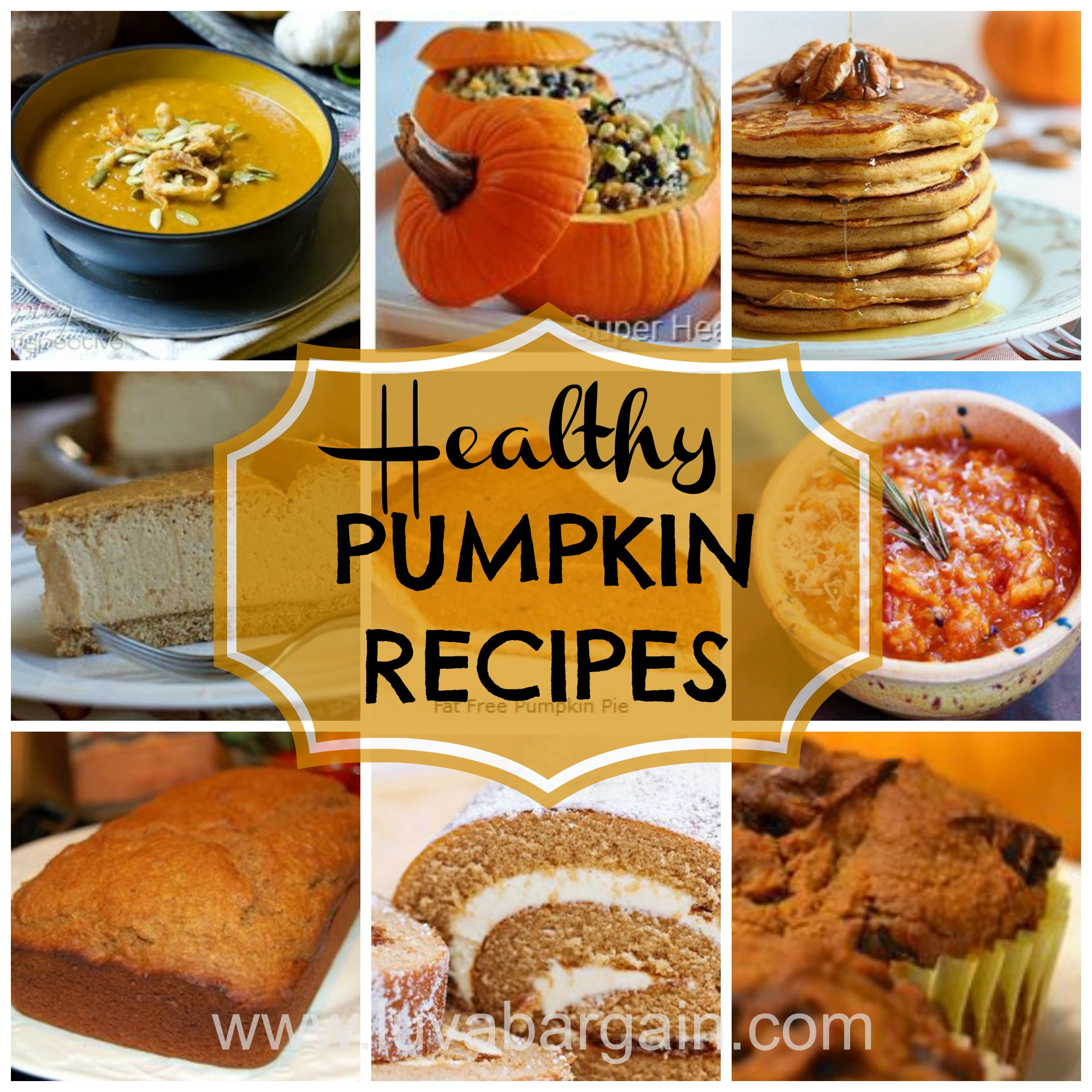 Pumpkin Recipes Healthy
 Healthy Pumpkin Recipes