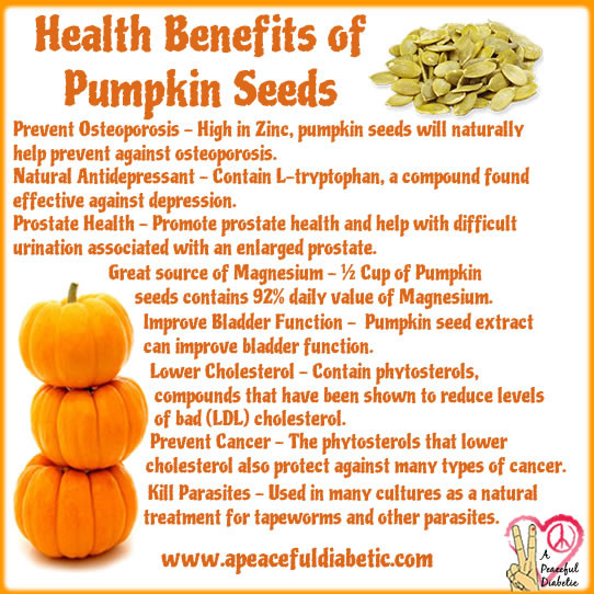 Pumpkin Seeds And Diabetes
 Tip Tuesday – Pumpkin Seeds – A Peaceful Diabetic