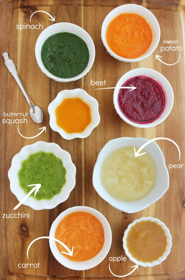Pureeing Baby Food Recipes
 8 Easy Homemade Baby Purées First Foods