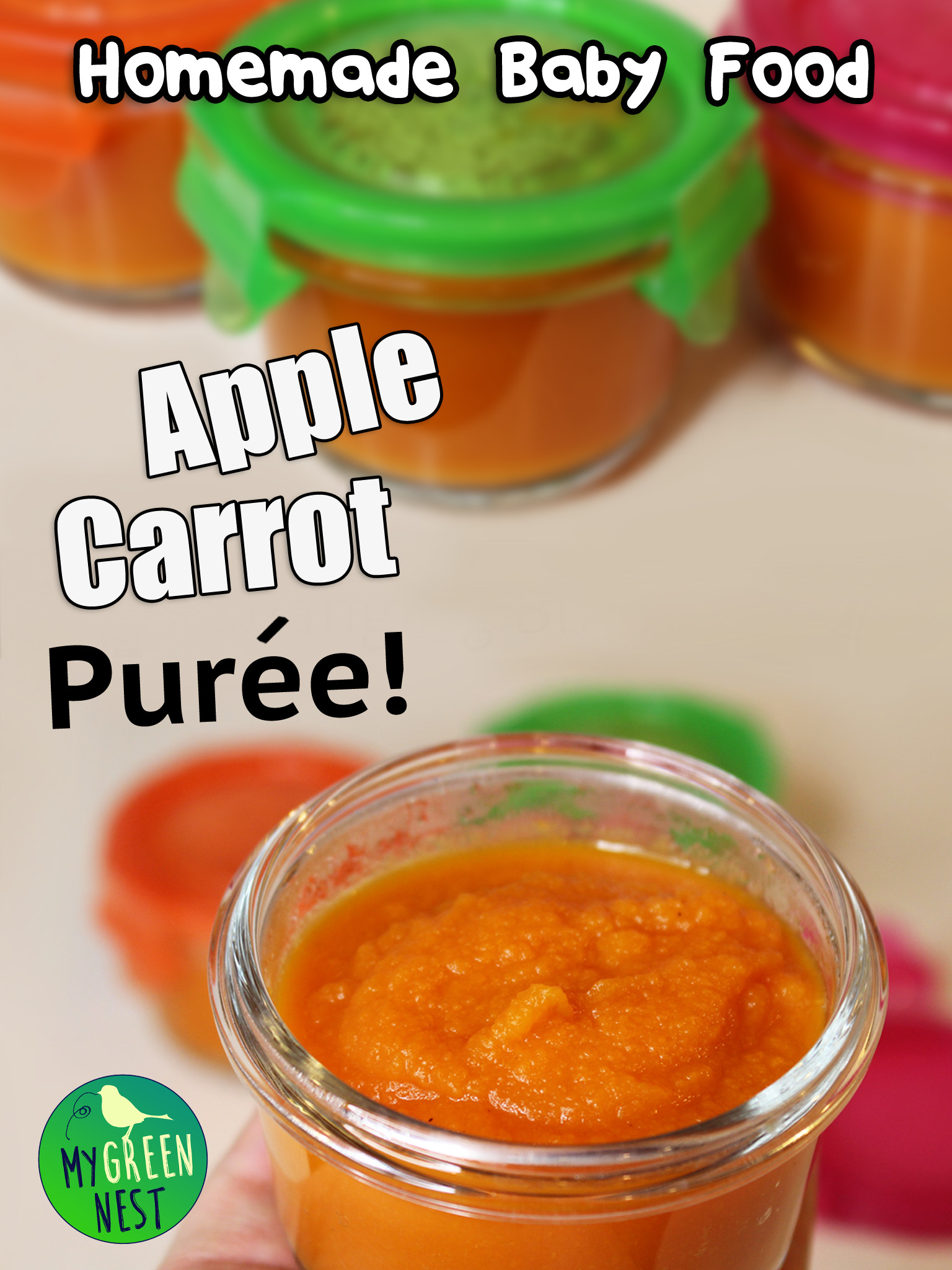Pureeing Baby Food Recipes
 Homemade Baby Food Recipes Apple Carrot Puree