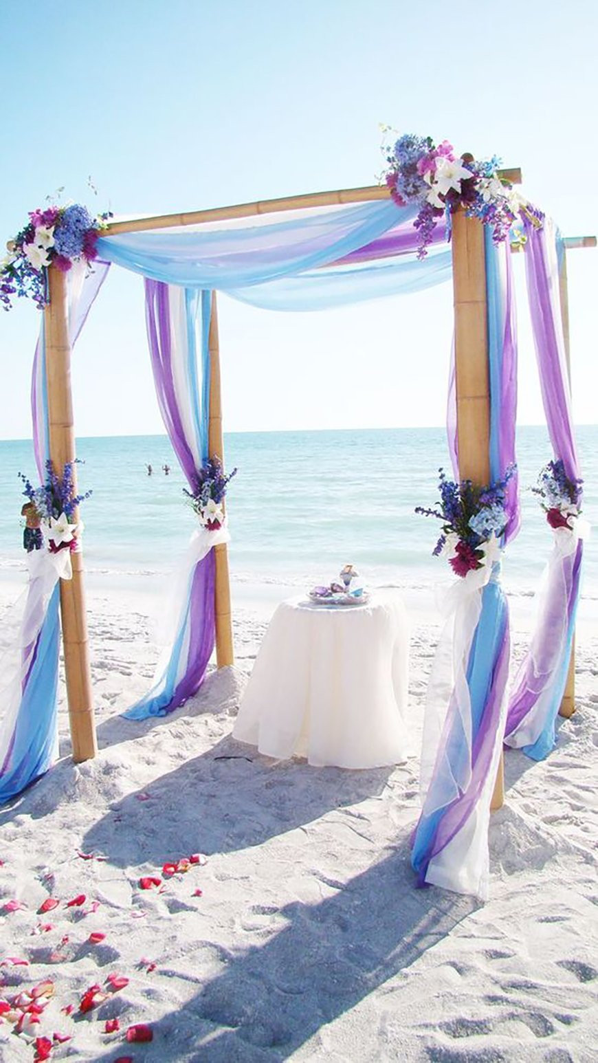 Purple And Blue Wedding Theme
 Blue and Purple Colour Scheme Wedding Ideas by Colour