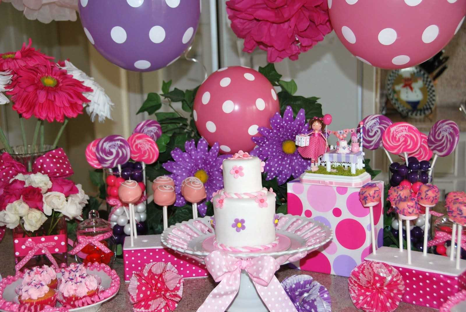 Purple Birthday Decorations
 Best Birthday Themes For Girls