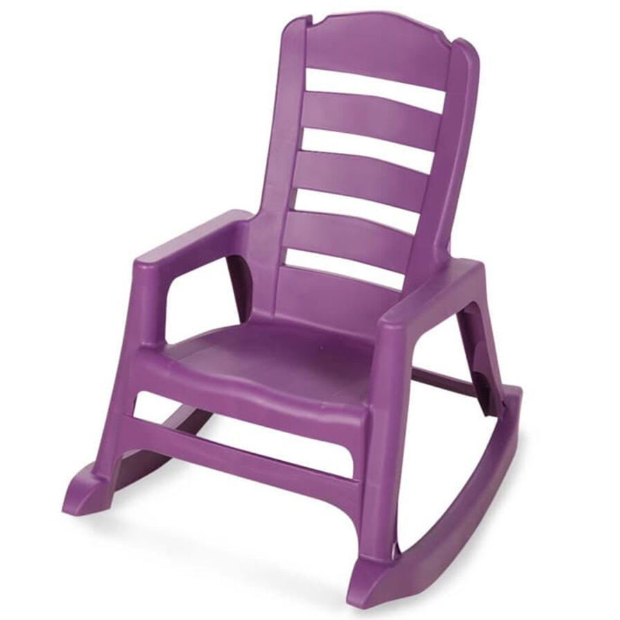 Purple Kids Chair
 Buy Adams Little Kids Rocking Chair Purple line