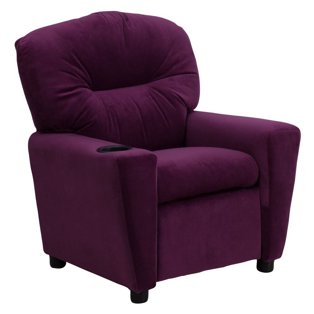 Purple Kids Chair
 Flash Furniture BT 7950 KID MIC PUR GG Contemporary Purple