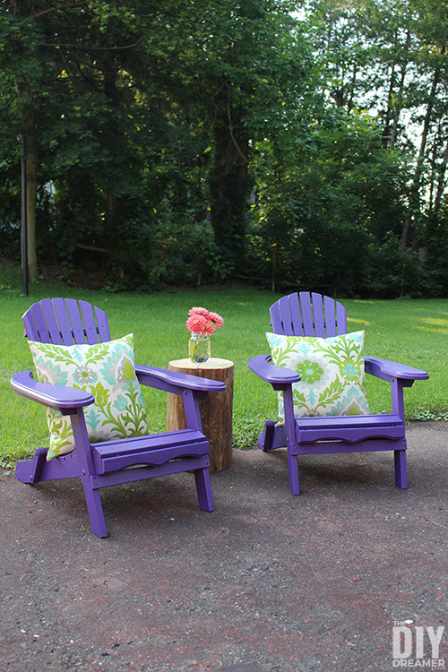 Purple Kids Chair
 Adirondack Chairs for Kids Colorful Outdoor Furniture