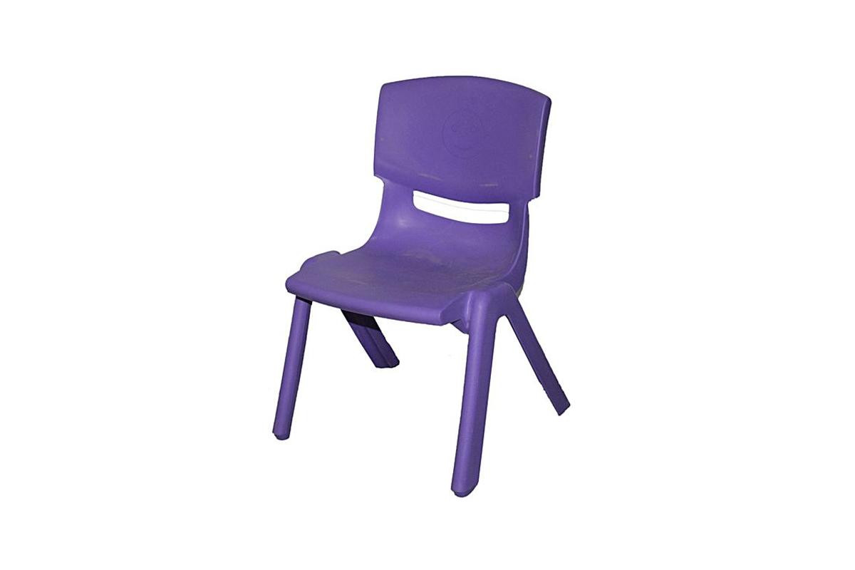 Purple Kids Chair
 Plastic Chair For Kids Purple line Best Price in