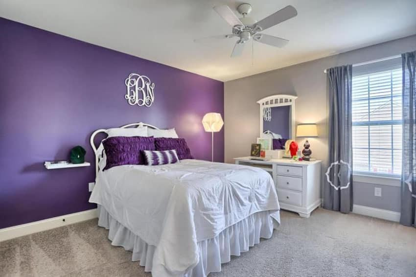 Purple Paint For Bedroom
 25 Gorgeous Purple Bedroom Ideas Designing Idea