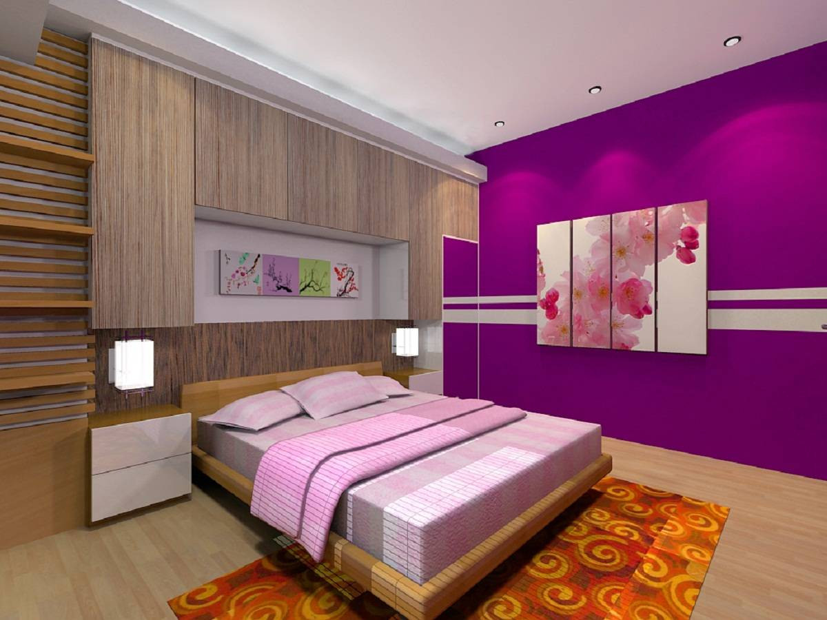Purple Paint For Bedroom
 7 Amazing Bedroom Colors For Real Relax Interior Design