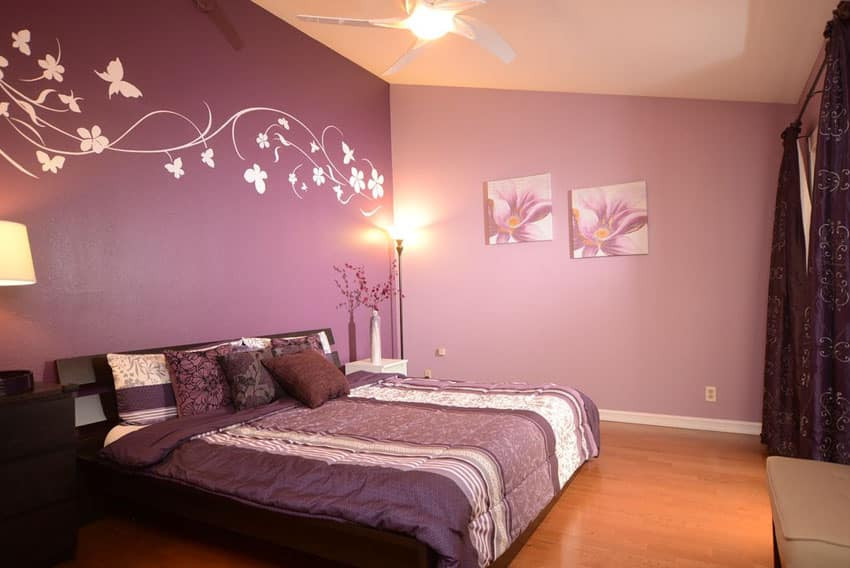 Purple Paint For Bedroom
 25 Gorgeous Purple Bedroom Ideas Designing Idea