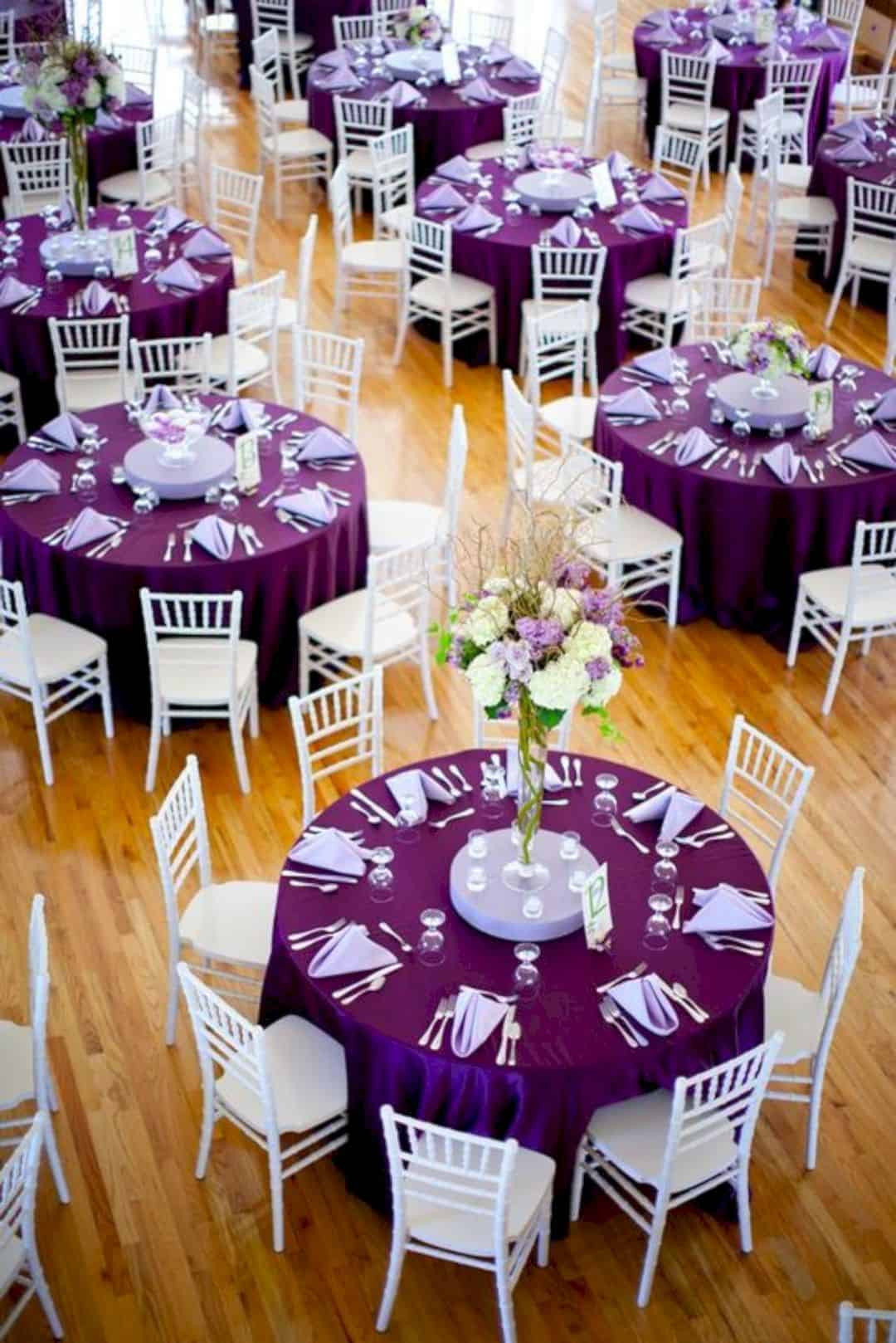 Purple Wedding Decoration Ideas
 15 Purple Wedding Ideas
