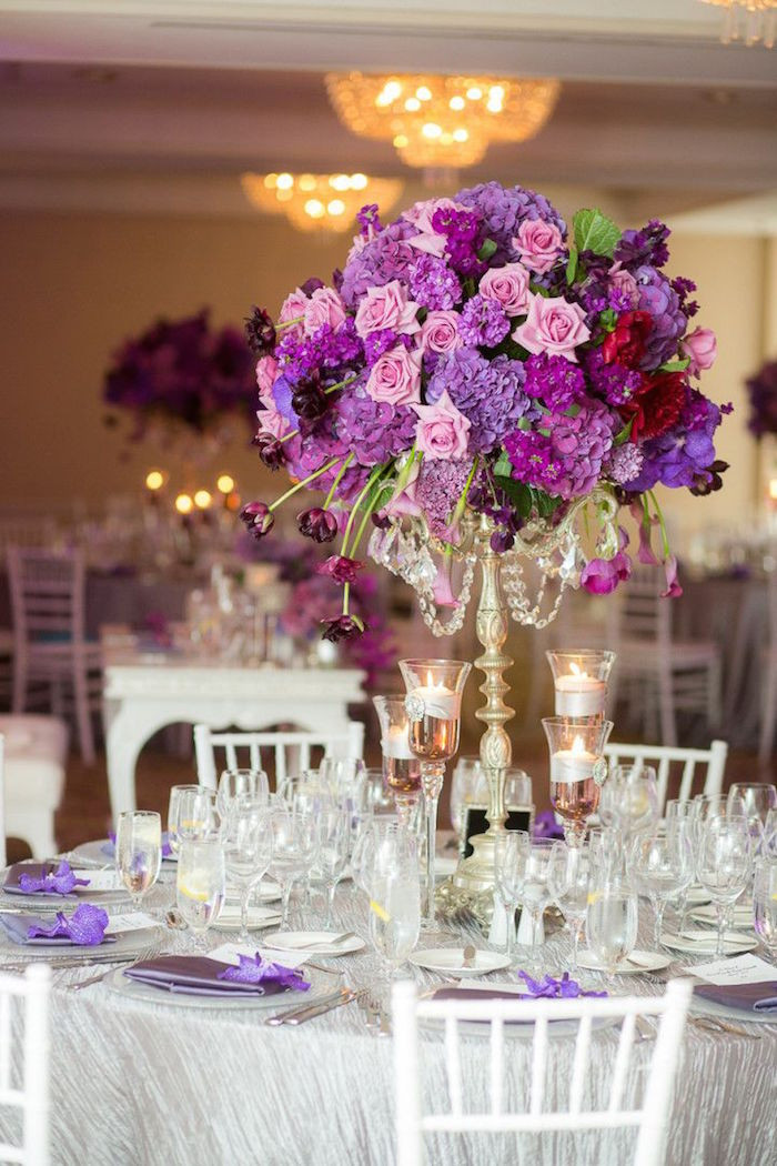 Purple Wedding Decoration Ideas
 Purple Wedding Ideas with Pretty Details MODwedding