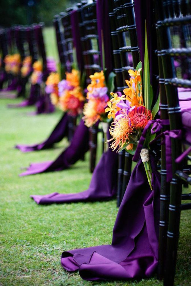 Purple Wedding Decoration Ideas
 Elegance Purple Wedding Ideas With Decoration Details