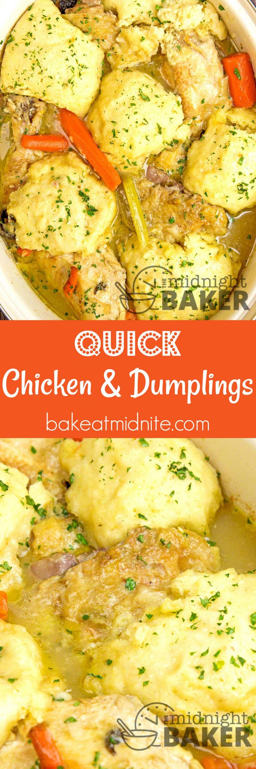 Quick And Easy Chicken And Dumplings
 Quick Chicken And Dumplings The Midnight Baker Fast