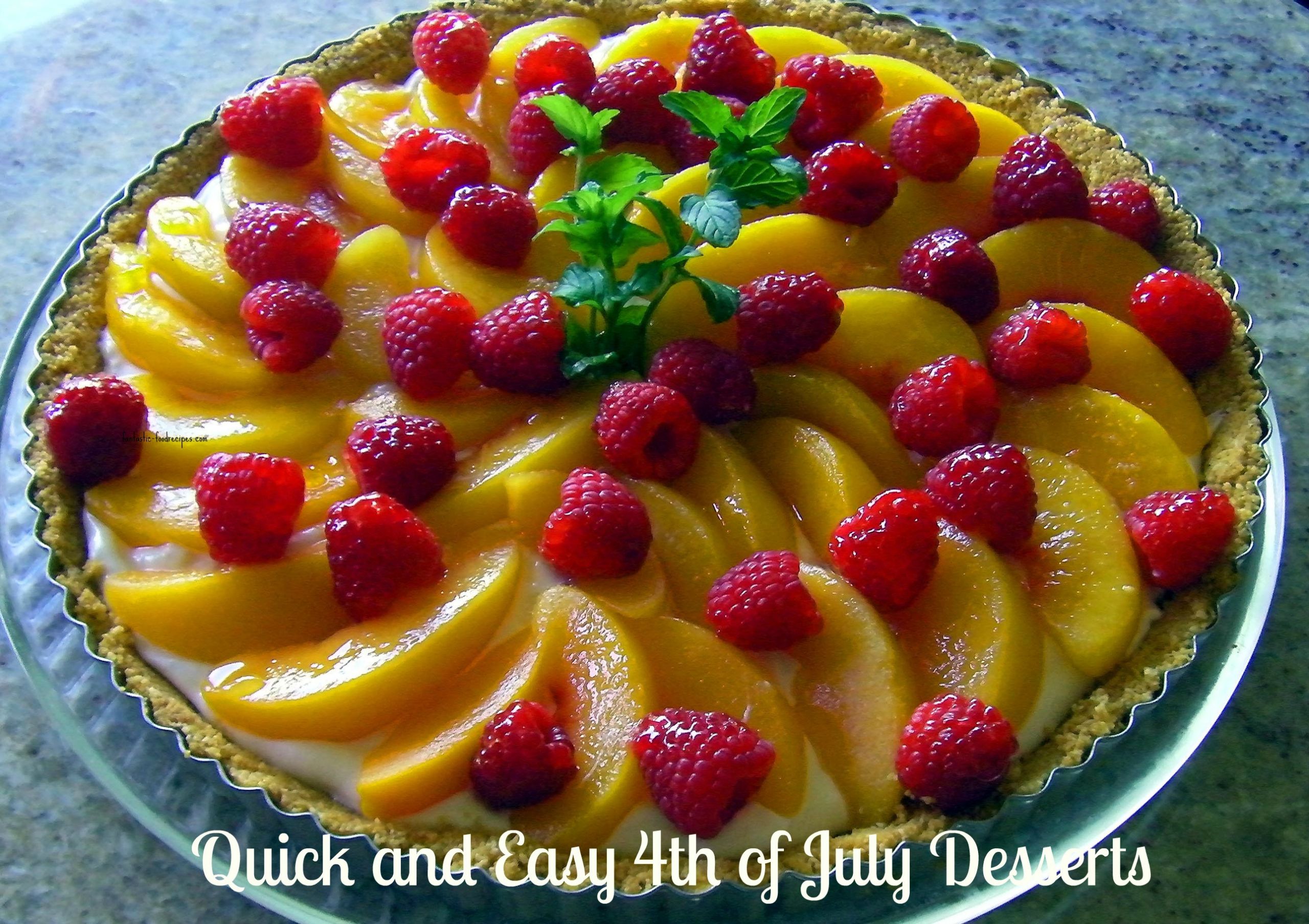 Quick And Easy Fourth Of July Desserts
 Quick and Easy 4th of July Desserts