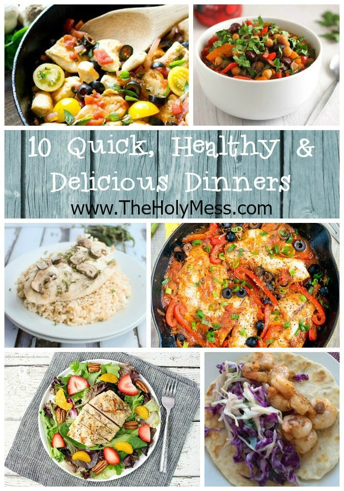 Quick And Healthy Dinner Ideas
 10 Quick and Healthy Family Dinner Ideas The Holy Mess